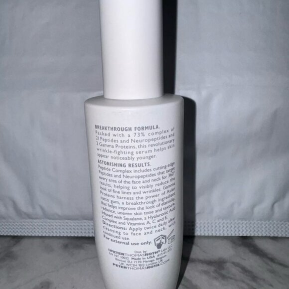 Peter Thomas Roth Peptide 21 Wrinkle Resist Serum 1 oz Retail $125 NEW - Picture 9 of 10